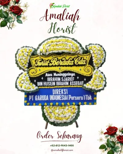 Papan Bunga Duka di Kabukan